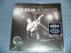 画像1: BOB DYLAN -  IN CONCERT : BRANDIES UNIVERSITI 1963  / 2011 US ORIGINAL "180 Gram Heavy Weight" "BRAND NEW SEALED" LP 