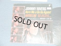 画像1: JOHNNY RIVERS - HERE WE A GO GO AGAIN ( MINT-/Ex+++ Looks:Ex++ )  / 1964  US AMERICA  ORIGINAL "1st Press Label" STEREO Used   LP 
