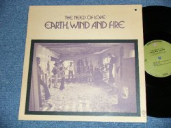 画像1: EARTH WIND and FIRE - THE NEED OF LOVE ( Ex++/Ex++) / 1971 US AMERICA ORIGINAL "GREEN with WB logo on TOP" Label "PROMO HOLE" Used LP 