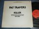 PAT TRAVERS - KILLER  ( Ex-/Ex+++)  / 1984 US AMERICA ORIGINAL "PROMO ONLY" Used 12"