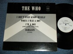 画像1: THE WHO - WHO'S MISSING : PROMO ONLY 4 TRACKS SAMPLER  Ex++/MINT-)  / 1985 US AMERICA ORIGINAL "PROMO ONLY" Used  12" EP