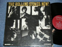 画像1: ROLLING STONES - THE ROLLING STONES,NOW !( Matrix Number : HAND WRITING STYLE  A)  ARL-6691 -1D △7763/ B)  ARL-6692 -1B   △7763X )(Ex+/Ex+)    / 1964 US AMERICA ORIGINAL "MAROON LABEL with UNBOXED LONDON Label" MONO Used LP 