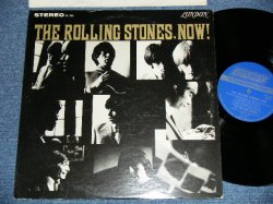 画像1: ROLLING STONES - THE ROLLING STONES,NOW !( Matrix Number : A)  ZAL-6691 -4 W △7764/ B)  ZAL-6692 -10 W   )(Ex++/MINT- )  / 1976 Version?  US AMERICA ORIGINAL "DARK BLUE LABEL with  BOXED LONDON Label" STEREO  Used LP 