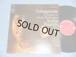 画像1: ARETHA FRANKLIN -  UNFORGETTABLE : A TRIBUTE TO DINAH WASHINGTON (ERx+,Ex/Ex+  Looks:Ex)   / 1964 US AMERICA ORIGINAL STEREO "360 SOUND LABEL" Used LP 