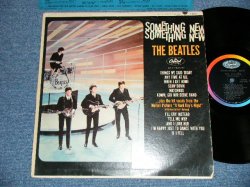 画像1: The BEATLES -  SOMETHING NEW ( Matrix # A) T-1-2108-F1#3/B) T-2-2108-G4#4  : Ex /Ex  ) / 1964 US AMERICA ORIGINAL "BLACK with COLOR BAND Label" MONO Used LP 