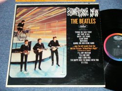 画像1: The BEATLES -  SOMETHING NEW ( Matrix # A) T-1-2108-G12/B) T-2-2108-F9  : Ex+ /Ex+++  ) / 1964 US AMERICA ORIGINAL "BLACK with COLOR BAND Label" MONO Used LP 