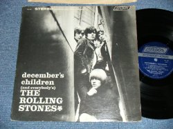 画像1: ROLLING STONES -  DECEMBER'S CHILDREN  ( Ex++/Ex+++ Looks:Ex+) (Matrix# A) ZAL-7031-4 △8579  / B) ZAL-7032-4 △8579-x )  / 1966 VERSION? US AMERICA  "DARK BLUE with Boxed 'LONDON' Label"  STEREO Used LP