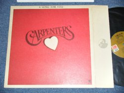 画像1: CARPENTERS - A SONG FOR YOU ( Matrix No. SP-3531-M6 REPL △17176/ SP-3531-M2 REPL △17176-x)(Ex+++/MINT- ) With ORIGINAL INNER SLEEVE  /  1972 US AMERICA 2nd Press "Large TITLE Logo" "BROWN LABEL"  Used  LP 