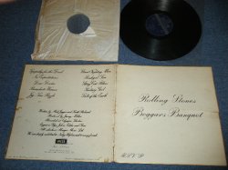 画像1: ROLLING STONES -  BEGGARS BANQUET  (Matrix# A) XZAL-8476-1K / B) XZAL-8477-4K  ) ( VG-/Ex+  Looks:Ex- ) / 1968 UK ENGLAND "UnBoxed 'DECCA' Label"  STEREO  Used LP