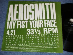画像1: AEROSMITH - MY FIST YOUR FACE ( Ex/Ex+++)  / 1985 US AMERICA ORIGINAL "PROMO ONLY" Used  12" Single