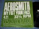 AEROSMITH - MY FIST YOUR FACE ( Ex/Ex+++)  / 1985 US AMERICA ORIGINAL "PROMO ONLY" Used  12" Single
