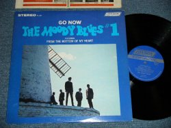 画像1: The MOODY BLUES - #1 : GO NOW  (  MATRIX # A) ZAL-6787-9W /  B) ZAL-6788-9W  ) ( Ex+++/MINT- )  / 1965 US AMERICA  ORIGINAL  "DARK BLUE LABEL"  STEREO   Used LP