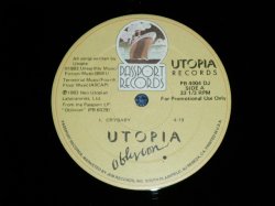 画像1: UTOPIA TODD RUNDGREN - OBLIVION (Ex+++/MINT- ) / 1983 US AMERICA ORIGINAL "PROMO ONLY" Used 12"