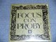 FOCUS - FOCUS CON PROBY ( SEALED) / 1978 US AMERICA  ORIGINAL "PROMO"  "BRAND NEW SEALED" LP