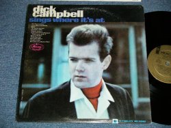 画像1: DICK CAMPBELL - SINGS WHERE IT'S AT  : With MIKE BLOOMFIED, PAUL BUTTERFIELD, ...( Ex++/Ex+++ )  / 1965 US AMERICA  ORIGINAL   "PROMO"   MONO Used  LP