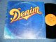 DENIM - DENIM   ( VG+++/Ex+++)  / 1977 US AMERICA ORIGINAL 1st Press "ORANGE Label"  Used LP 