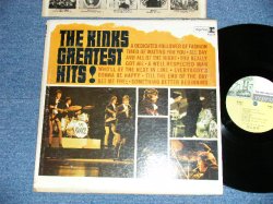 画像1: THE KINKS -  GREATEST HITS! ( Matrix # 10561 1A R6217-A / 10562 1A R6217-B) ( Ex+/Ex++ Looks:Ex+) / 1966 US AMERICA ORIGINAL "MULTI-COLOR Label"  MONO  Used LP 