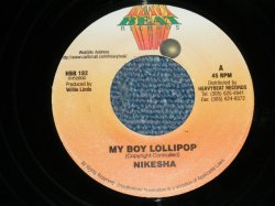 画像1: NIKESHA - MY BOY LOLLIPOP ( Cover of MILLY SMALL)  (Ex+++/Ex+++) / 2000 ORIGINAL 7"45 