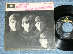 画像1: THE BEATLES - ALL MY LOVING (The PARLOPHONE Credt on Label Ring) ( Matrix # 1N/1N)  ( VG++/Ex+ B-1:VG+++) / 1964 UK ORIGINAL MONO Used 7"EP With PICTUER SLEEVE