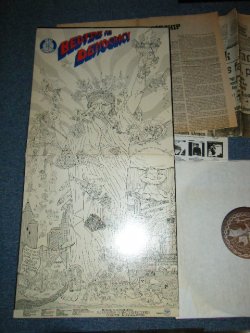 画像1: DEAD KENNEDYS -  BEDTIME FOR DEMOCRACY ; With 2x NEWSPAPER + Flyer ( Ex+/MINT-)  / 1986 US AMERICAORIGINAL Used LP