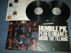 画像1: HUMBLE PIE - PERFORMANCE ROCKIN' THE FILMORE  (Matrix #A-1/B-1/C-1/D-1 )  ( Ex/Ex+++ )   / 1974 UK ENGLAND "2nd Press Label"  Used 2-LP