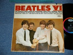 画像1: The BEATLES - BEATLES VI ( Matrix #  T-1-2358- F13 /  T-2-2358-F11 )  ( Ex/Ex++ Looks:Ex++) / 1965 US AMERICA "2nd Press Back Cover" " 1st Press BLACK with RAINBOW Label"  MONO Used LP 