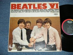 画像1: The BEATLES - BEATLES VI ( Matrix #  T-1-2358- P 3G  /  T-2-2358-T4G)  ( VG/Ex) / 1965 US AMERICA "2nd Press Back Cover" " 1st Press BLACK with RAINBOW Label"  MONO Used LP 