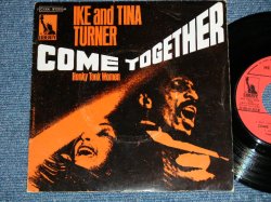 画像1: IKE & TINA TURNER - COME TOGETHER : HONKY TONK WOMEN ( Ex+/Ex++ )  / 1970? FRANCE  ORIGINAL Used  7"Single  With PICTURE  SLEEVE 
