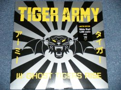 画像1: TIGER ARMY - III : GHOST TIGER RISE ( SEALED ) / 2004 US AMERICA ORIGINAL Limited "WHITE WAX Vinyl"  "BRAND NEW SEALED" LP 