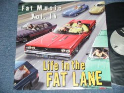 画像1: V.A. Omnibus (NOFX,SNUFF,ME FIRST & The GIMME M\GIMME'S + more ) - FAT MUSIC VOL.IV : LIFE IN THE FAT LANE : With INSERTS ( Ex+++/MINT-) / 1999  US AMERICA ORIGINAL  Used LP 