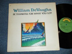画像1: WILLIAM DeVAUGHN - BE THANKFUL FOR WHAT YOU GOT  ( Ex+/Ex+++ : EDSP)   / 1974 US AMERICA ORIGINAL Used LP