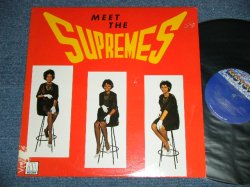 画像1: THE SUPREMES - MEET THE SUPREMES :  Withdraw Style "STOOL"Cover ( Ex/Ex+++ )  / 1980's  US AMERICA  RFEISSUE STEREO USed LP 