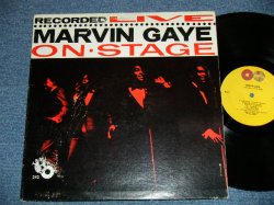 画像1: MARVIN GAYE - ON STAGE ( Ex-/Ex+++ Looks:Ex++) / 1963 US AMERICA ORIGINAL "1st Press NO CREDIT at Bottom Label" MONO   Used LP  