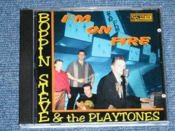 画像1: BOPPIN STEVE & The PLAYTONES - I'M ON FIRE ( NEW  )  /  2001  SWEDEN  ORIGINAL "BRAND NEW" CD 