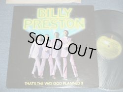 画像1: BILLY PRESTON - THAT'S THE WAY GOD PLANNED IT ( Matrix # A) ST--1-3359-F-4   B) ST--2-3359-F-4) ( Ex++/Ex+++ : EDSP )  /  1969 ? US AMERICA ORIGINAL  Used LP 