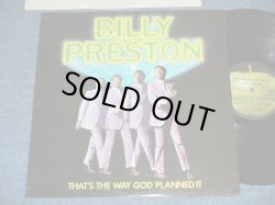 画像1: BILLY PRESTON - THAT'S THE WAY GOD PLANNED IT ( Matrix # A) ST--1-3359-F-4   B) ST--2-3359-F-4) ( Ex+++/MINT- : EDSP )  /  1969 ? US AMERICA ORIGINAL  Used LP 