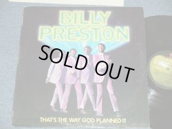 画像1: BILLY PRESTON - THAT'S THE WAY GOD PLANNED IT ( Matrix # A) ST--1-3359-B6#2  B) ST--2-3359-B6) ( Ex+/Ex+++ ,Ex+: EDSP )  /  1969 ? US AMERICA ORIGINAL  Used LP 