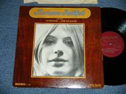 画像1: MARIANNE FAITHFULL - MARIANNE FAITHFULL ( Matrix # ARL-6753  / ARL- 6754 ) ( Ex++,Ex /Ex++ )  / 1965 US AMERICA  ORIGINAL "MARRON Label with Un-Boxed LONDON " MONO Used LP 