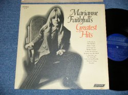 画像1: MARIANNE FAITHFULL -  GREATEST HITS  ( Matrix # ZAL-8748-4/  ZAL-8749-2 ) (Ex+/MINT- )  / 1969 US AMERICA  ORIGINAL "BLUE Label with Boxed LONDON " STEREO Used LP 