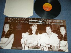 画像1: LEONARD COHEN - DEATH OF A LADIE'S MAN ( Ex+/MINT-  ) /  1977 UK ENGLAND  ORIGINAL   Used LP +