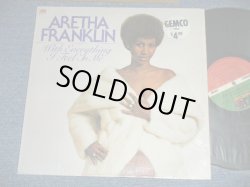 画像1: ARETHA FRANKLIN - WITH EVERYTHING I FEEL IN ME ( Ex+++/Ex+++)  / 1974 US AMERICA ORIGINAL "Large 75 ROCKFELLER Label" Used LP 