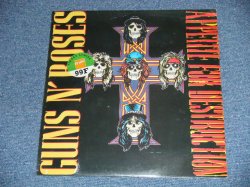 画像1: GUNS N' ROSES - APPETITE FOR DISTRUCTION ( 2nd Press JACKET ) ( SEALED ) /1987 GERMAN  ORIGINAL BRAND NEW Sealed LP 