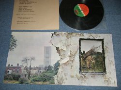 画像1: LED ZEPPELIN - IV ( Matrix Number A)ST-A-712285-R 1-3 B-14590-R  △1965 /B)ST-A-712286-P 1-2 B-14591-R △11965x ) ( Ex+++/Ex+++) /  1977  US REISSUE   Used LP With Original Inner sleeve