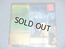 画像1: JACKSON BROWNE - WORLD IN MOTION  ( SEALED : Cutout) / 1989 US AMERICA ORIGINAL "BARND NEW SEALED"  LP