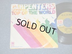 画像1: CARPENTERS - TOP OF THE WORLD : HEATHER ( Ex/Ex++  : WOC ) / 1973 US AMERICA ORIGINAL "BROWN Label" "with PICTURE SLEEVE" Used 7" Single 