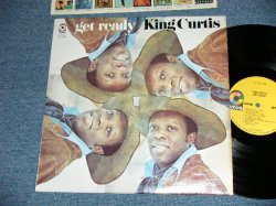 画像1: KING CURTIS -  GET READY ( Matrix #  A) ST-C-70149 A  LW  B) ST-C-70150 A LW  )  ( Ex/Ex++ : WTRDMG )  / 1970 US AMERICA ORIGINAL 1st Press "YELLOW" Label   1st Press  "1841 BROADWAY CREDIT AT BOTTOM"  Label USED LP 