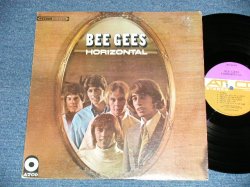 画像1: BEE GEES - HORIZONTAL (Matrix #   HAND WRITING  STYLE   A) ST-C-671199-AA △11471  LW  B) ST-C-671200-AA △11471-x   LWB )  ( Ex+/Ex+++ )  /  1968 US AMERICA ORIGINAL "PURPLE & BROWN Label" 1969 Version? "1841 BROADWAY Credit LabeBottom"  Used  LP