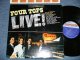 FOUR TOPS - LIVE ( Ex+/MINT- )  / 1966  US AMERICA ORIGINAL "STEREO" Used LP 