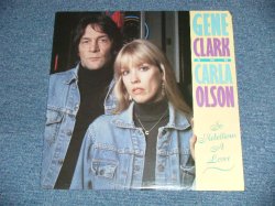 画像1: GENE CLARK ( of THE BYRDS ) & CARLA OLSON  - SO REBELLIOUS A LOVER ( SEALED : Cut Out  )  / 1987 US AMERICA ORIGINAL  "BRAND NEW SEALED" LP   