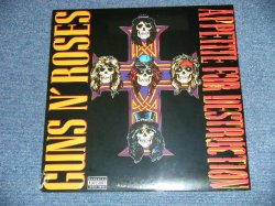 画像1: GUNS N' ROSES - APPETITE FOR DISTRUCTION ( 2nd Press JACKET ) ( SEALED ) / US AMERICA REISSUE "180 gram Heavy Weight" "BRAND NEW Sealed"  LP 